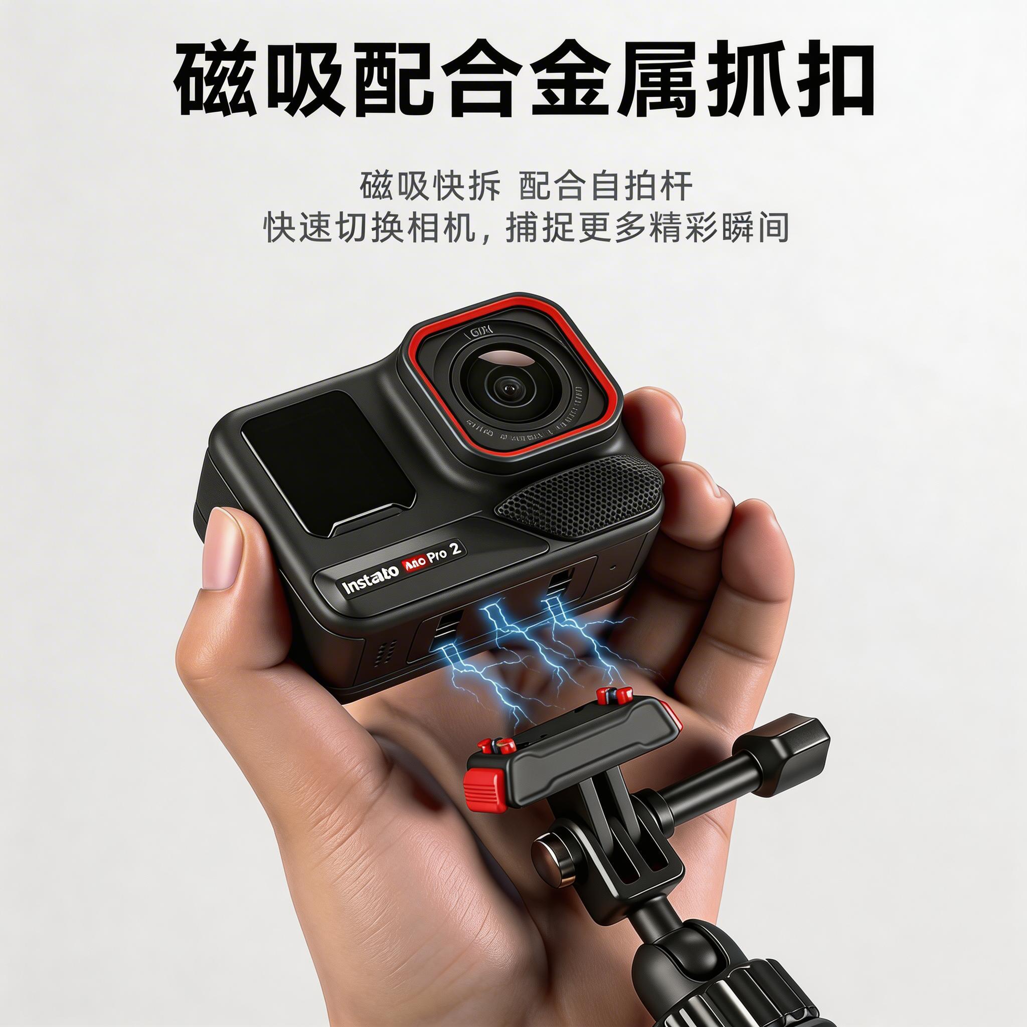  SCS-A013  影石磁吸夹 